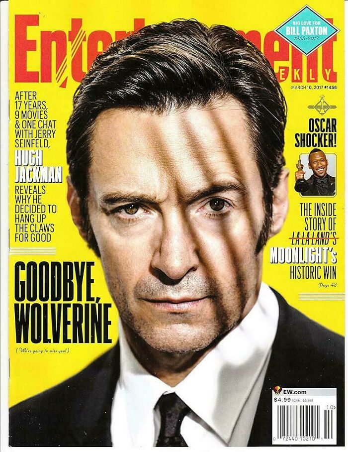 Hugh Jackman on an Entertainment Weekly cover, highlighting things that aged so poorly, people cringe at them now.