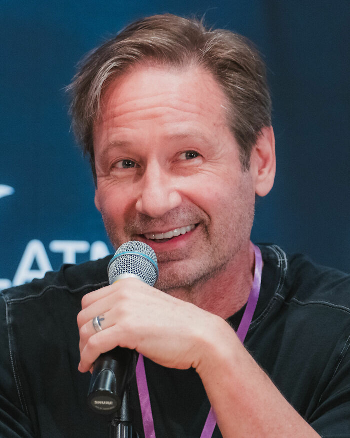 American Actor, Director, Producer, and Screenwriter David Duchovny, 66