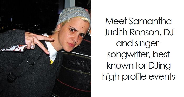 Samantha Ronson: Bio And Career Highlights