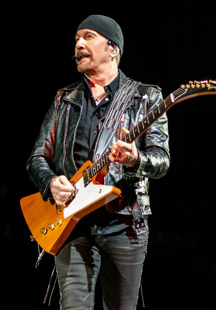 British-Irish Musician, Singer and Songwriter the Edge, 65