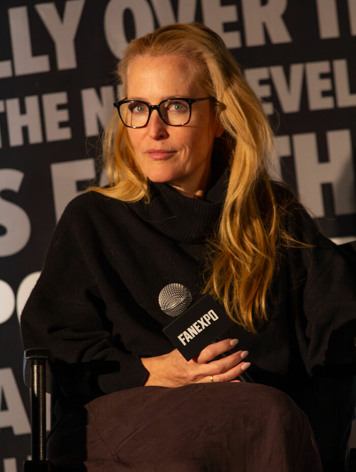 Actress Gillian Anderson, 58