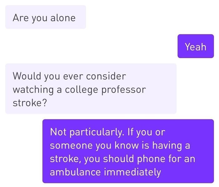 A screenshot shows ruthless women silencing dumb and creepy men by feigning misunderstanding of their advances.