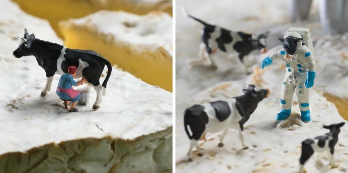 30 More Clever Miniature Worlds Where Everyday Food Becomes A Giant Adventure