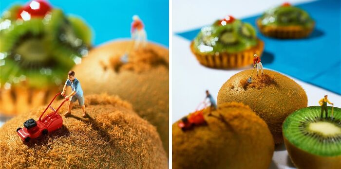 30 More Clever Miniature Worlds Where Everyday Food Becomes A Giant Adventure