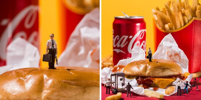 30 More Clever Miniature Worlds Where Everyday Food Becomes A Giant Adventure