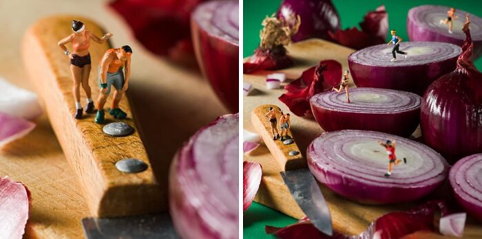 30 More Clever Miniature Worlds Where Everyday Food Becomes A Giant Adventure