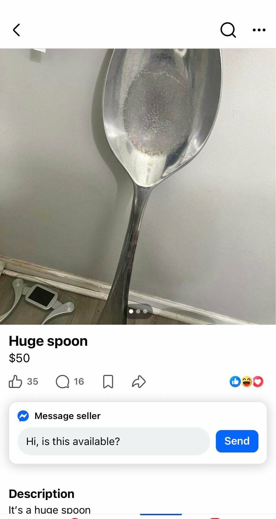 Huge Spoon
