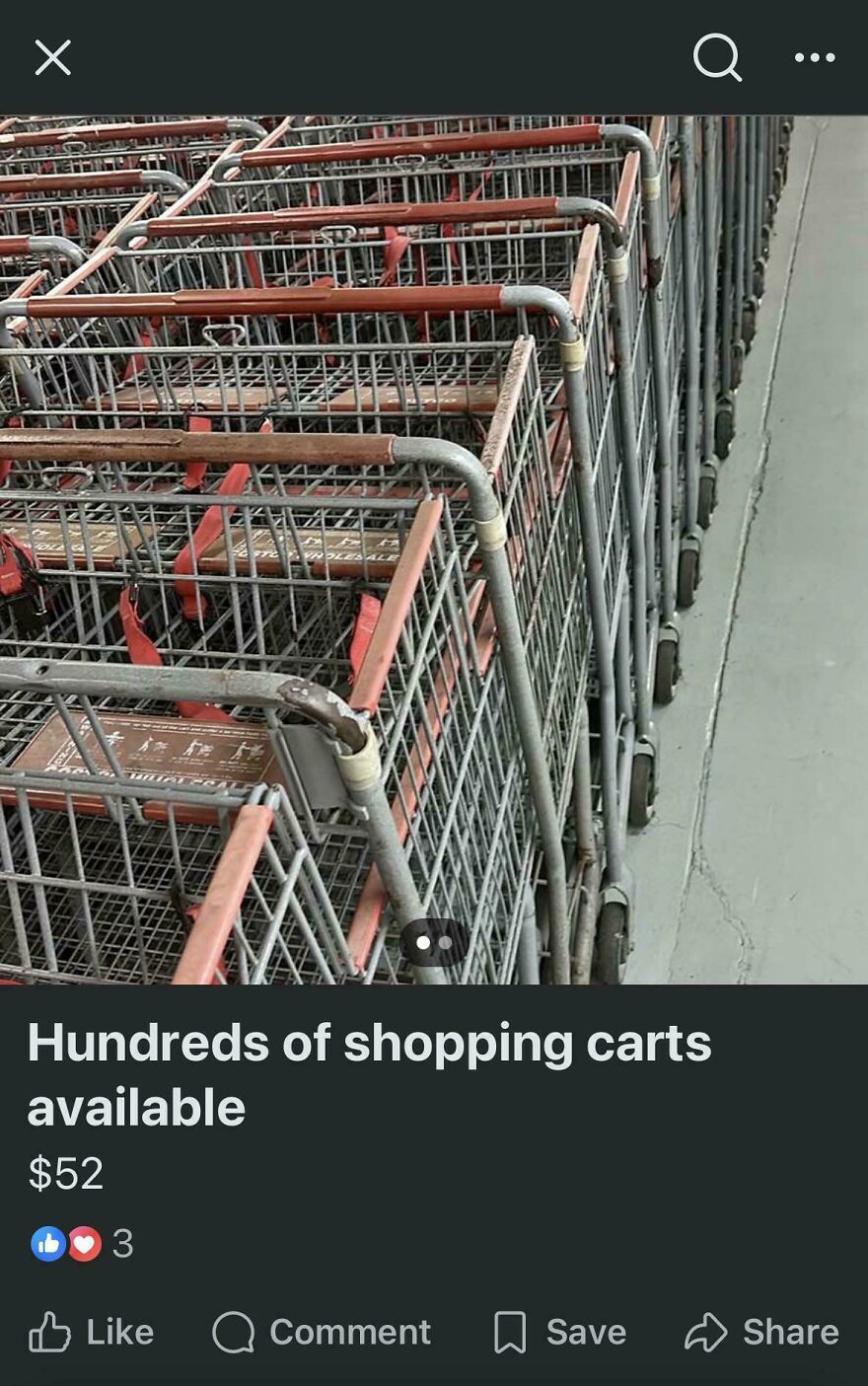 I Think They’re Going To Just Steal Carts…
