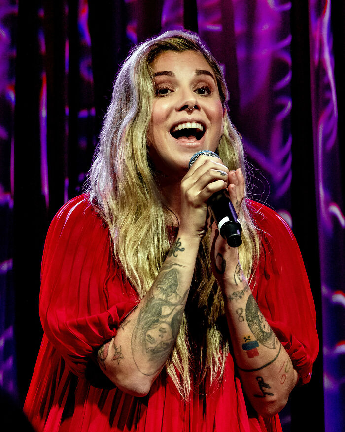 American Singer and Songwriter Christina Perri, 40
