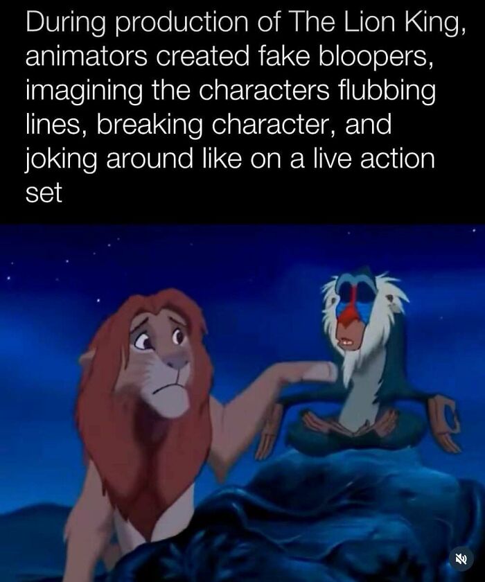 A funny Lion King blooper, a hilarious moment showing animators being wrong during production.