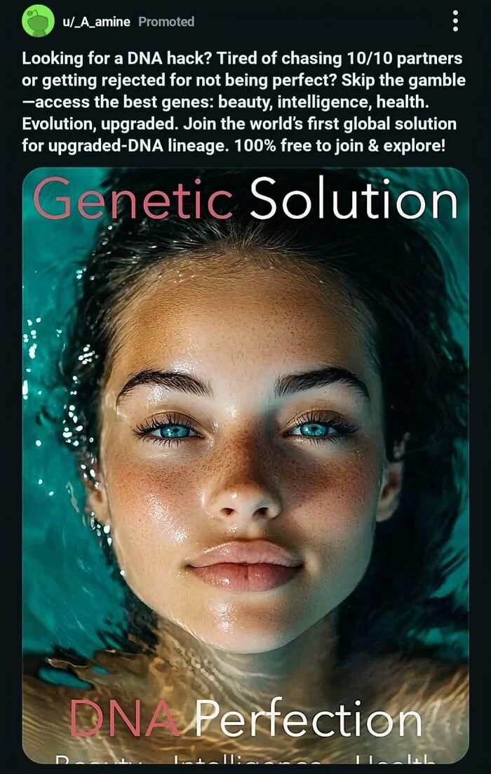 A close-up of a woman with captivating blue eyes, her face dappled with water droplets, creating a baffling image.