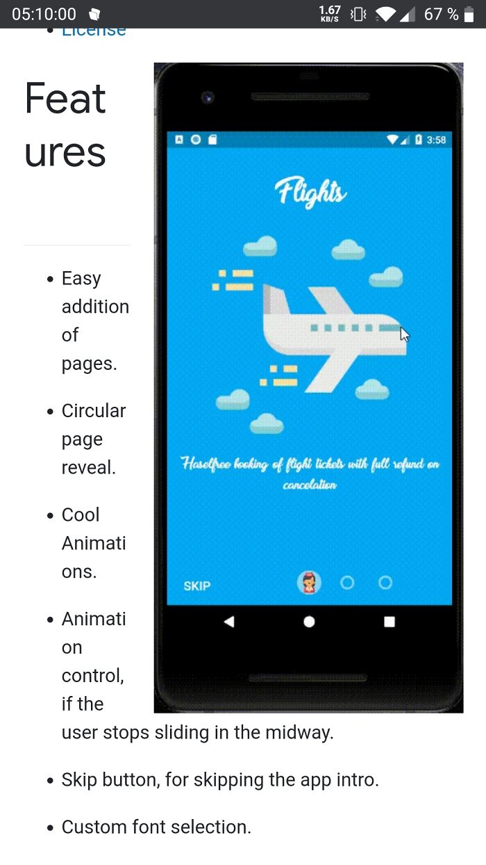 A smartphone screen showing an app design fail with misaligned text, showcasing an impressive design fail.