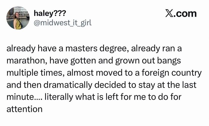 A tweet from @midwest_it_girl listing accomplishments and asking what is left for attention, among hilarious memes.