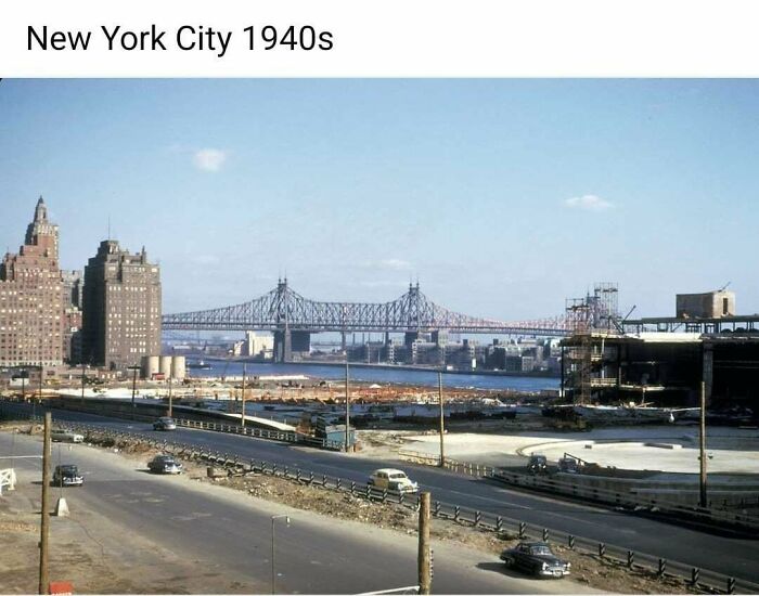 Rare photo of New York City 1940s, a fascinating urban landscape from American history.