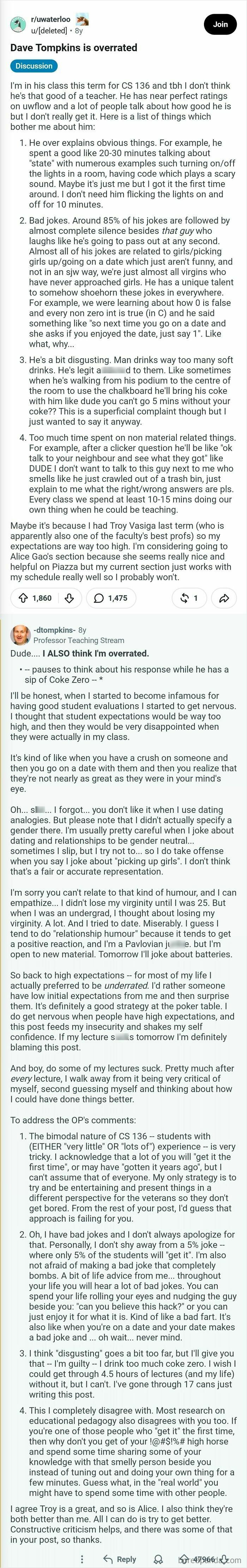 Engaging comments on relationship dynamics and personal experiences, showcasing humor and insight from the Hall of Fame.
