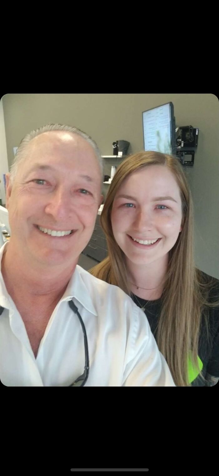 A smiling man and woman taking a selfie, both looking happy and refreshed. A sign from the universe.