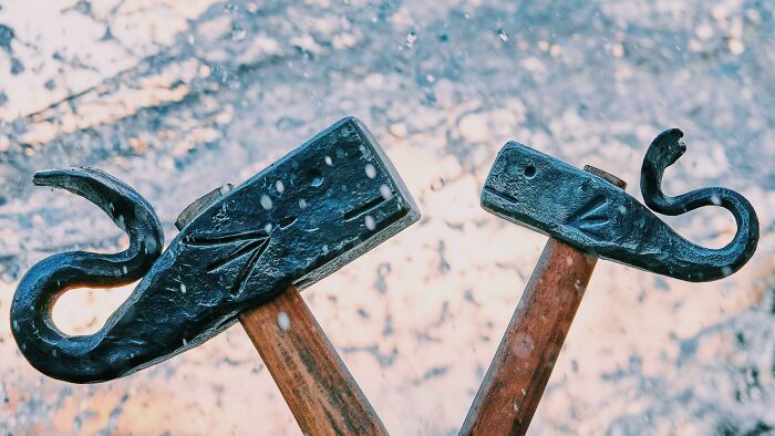 Made A Pair Of Whaley Cool Hammers