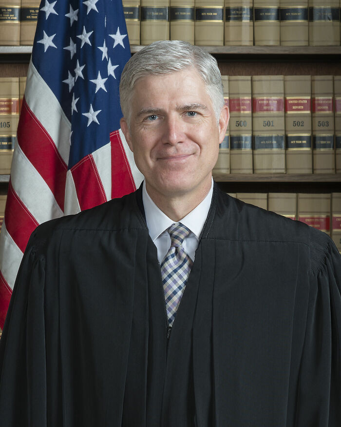 American Lawyer and Jurist, Associate Justice of the Supreme Court of the United States Neil Gorsuch, 59