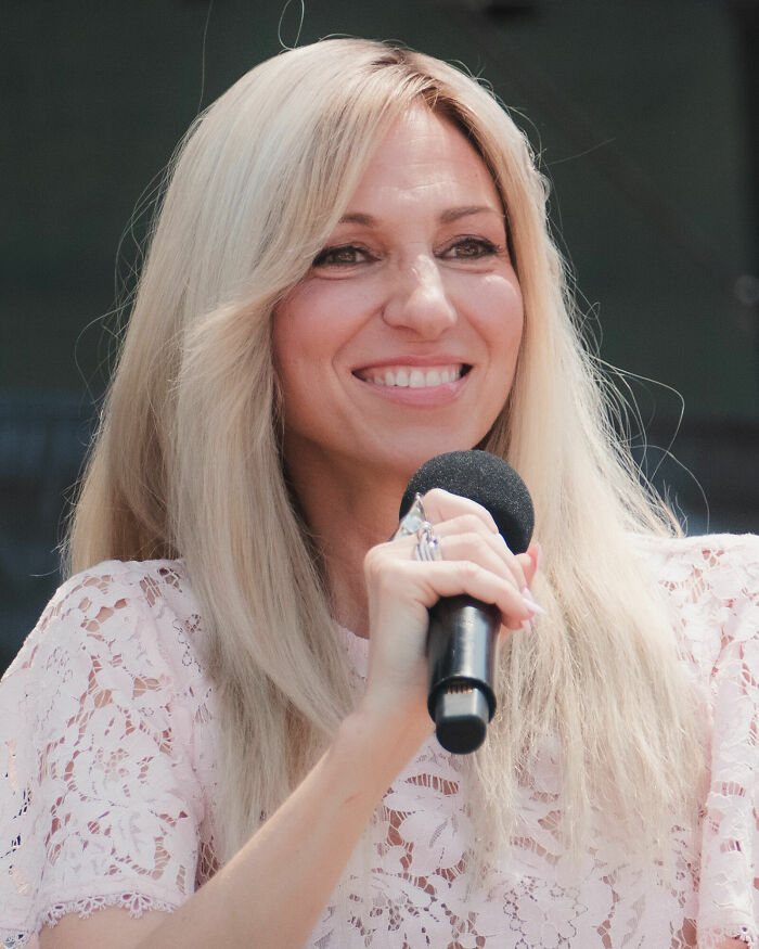 American Singer-Songwriter, Producer, and Actress Debbie Gibson, 56
