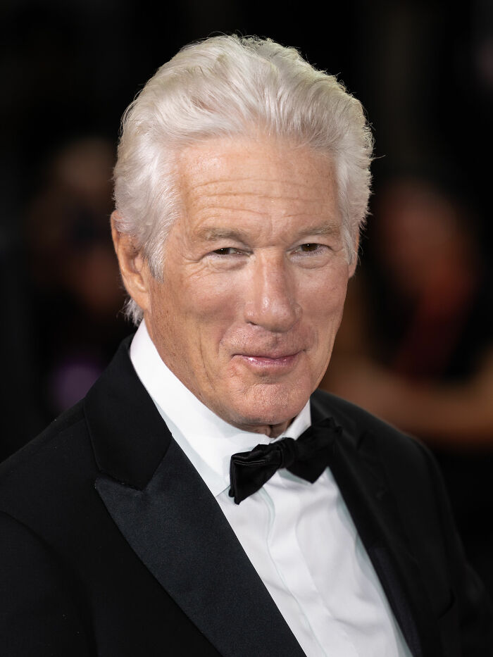 American Actor and Producer Richard Gere, 77