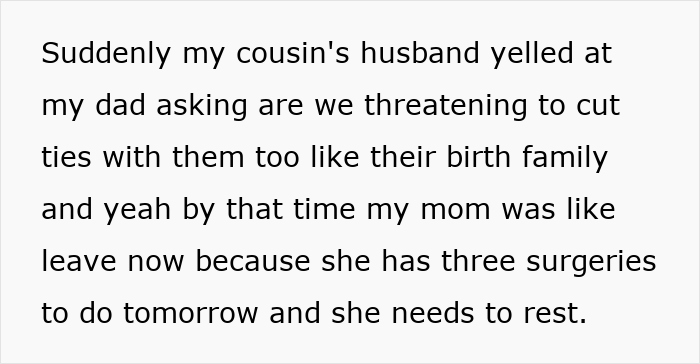 32YO Thinks That Being Gay Is His License To Be Rude To Bro's In-Laws, Gets Snubbed By 17YO Cousin 32YO Thinks That Being Gay Is His License To Be Rude To Bro's In-Laws, Gets Snubbed By 17YO Cousin