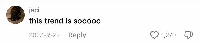 A comment on the blue-collar husbands trend, saying this trend is sooooo. A comment on the blue-collar husbands trend, saying this trend is sooooo.