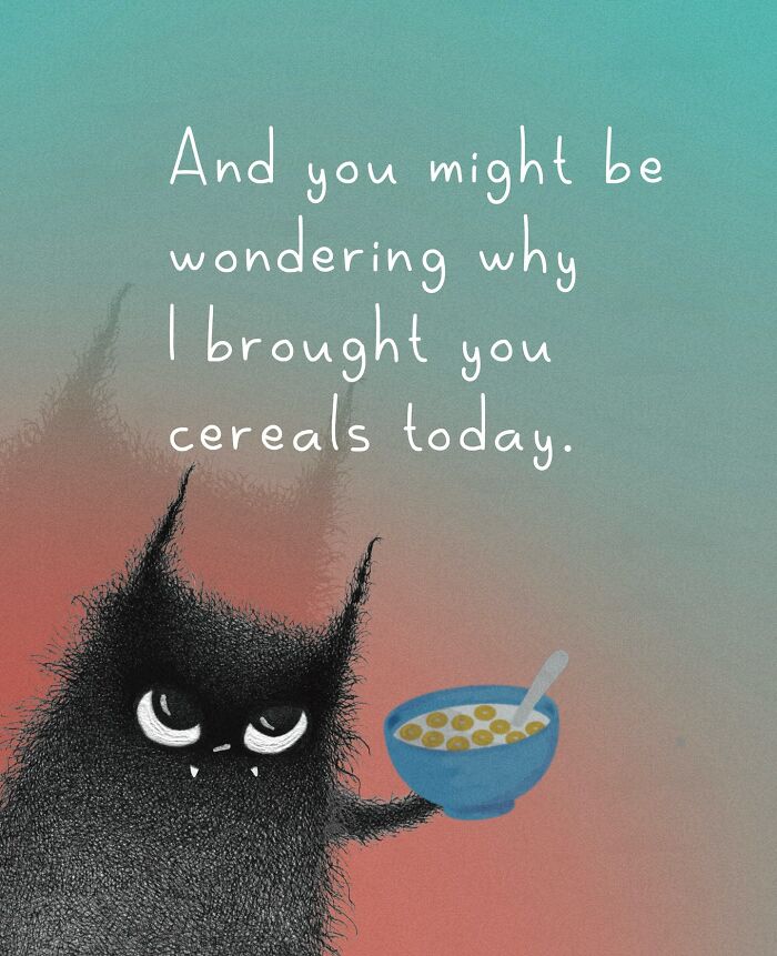 Illustration of a cat, partially visible, with an expression of bringing something, showcasing cat behavior.