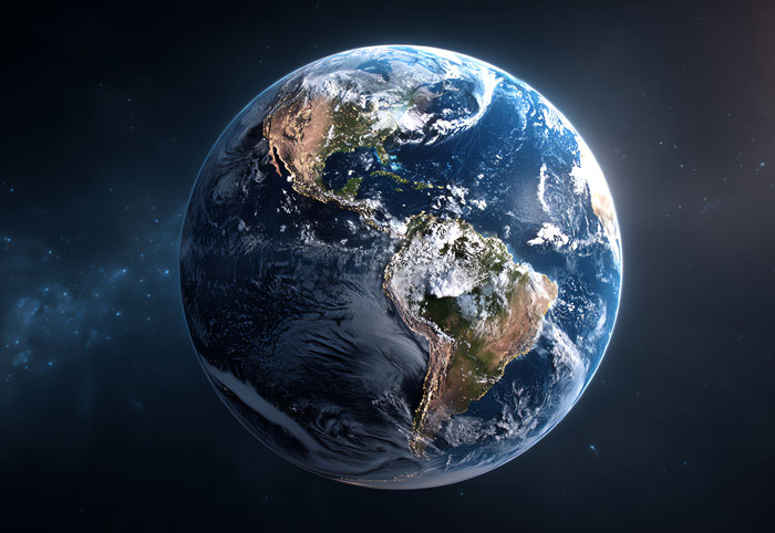 Vibrant Earth from space, showcasing its beauty after 178 days in space, revealing unbelievable life on Earth.