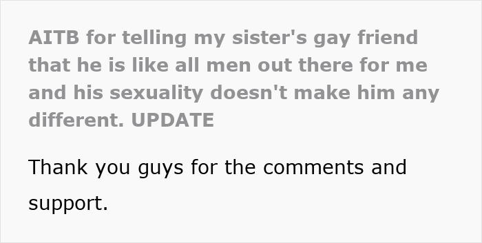 32YO Thinks That Being Gay Is His License To Be Rude To Bro's In-Laws, Gets Snubbed By 17YO Cousin 32YO Thinks That Being Gay Is His License To Be Rude To Bro's In-Laws, Gets Snubbed By 17YO Cousin
