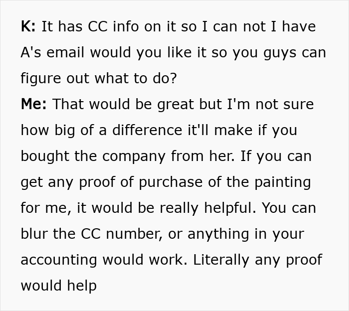Store Owner Asks Artist To Talk To Her Through A Lawyer Thinking It Would Scare Them But She Gets A Letter Store Owner Asks Artist To Talk To Her Through A Lawyer Thinking It Would Scare Them But She Gets A Letter