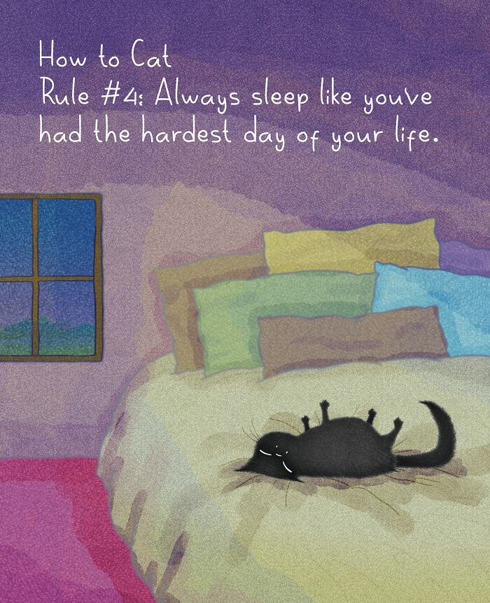 Adorable illustration of a fluffy cat, celebrating Happy International Cat Day, showcasing cat behavior.