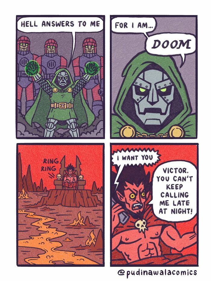 20 Comics That Put Familiar Characters In Unexpectedly Hilarious Situations (New Pics)
