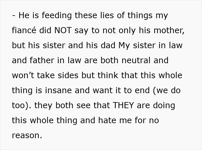 Wedding dispute shows lies fed to the family by a brother-in-law, tearing a family apart. Wedding dispute shows lies fed to the family by a brother-in-law, tearing a family apart.