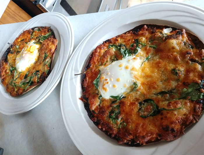 Breakfast tortillas with eggs and greens, representing a meal made by someone dealing with a friend's daughter suffering. Breakfast tortillas with eggs and greens, representing a meal made by someone dealing with a friend's daughter suffering.