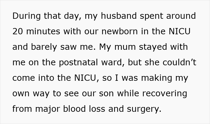 Guy Treats Paternity Leave Like A Vacay, Wife Feels Abandoned After He Ditches Her And Baby In NICU Guy Treats Paternity Leave Like A Vacay, Wife Feels Abandoned After He Ditches Her And Baby In NICU