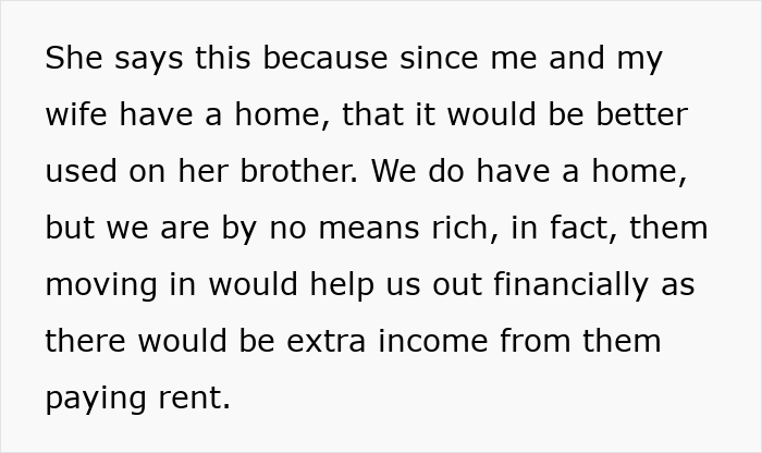 Financially Illiterate 27YO Gets Inheritance And Family Home, His BIL Is Starting Drama Financially Illiterate 27YO Gets Inheritance And Family Home, His BIL Is Starting Drama