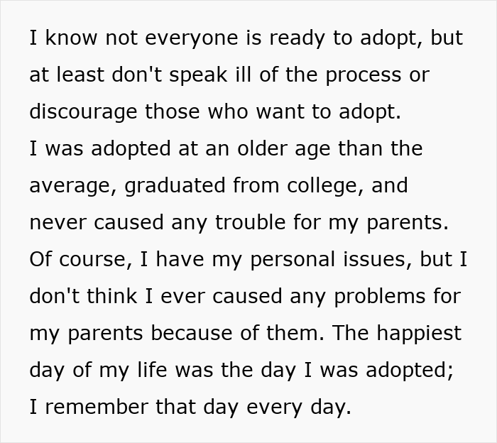 A man questions marriage as he reflects on his adoption and wife's shocking beliefs on conceiving.
