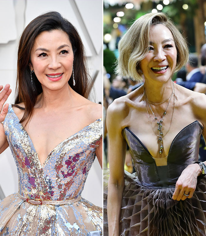 Michelle Yeoh, a celebrity woman, reveals a change in weight, leading to fan concerns and a doctor's insights into health risks.