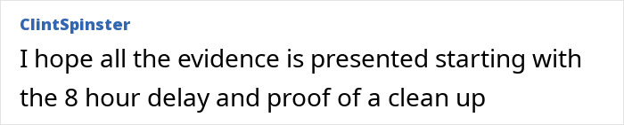 A comment hoping evidence, including an 8-hour delay, is presented in the Bryan Kohberger case. A comment hoping evidence, including an 8-hour delay, is presented in the Bryan Kohberger case.