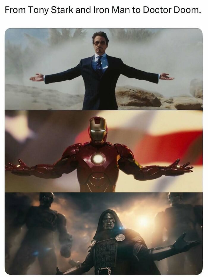 From Tony Stark and Iron Man to Doctor Doom, these pop culture posts bring good vibes.