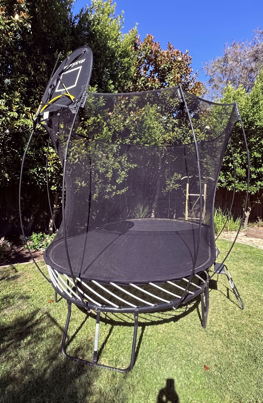 A trampoline for kids. Weird side hustles can help make extra dough for family fun.