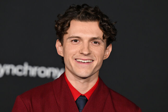 Tom Holland smiling, an actor who ranked himself among the greatest actors. Tom Holland smiling, an actor who ranked himself among the greatest actors.