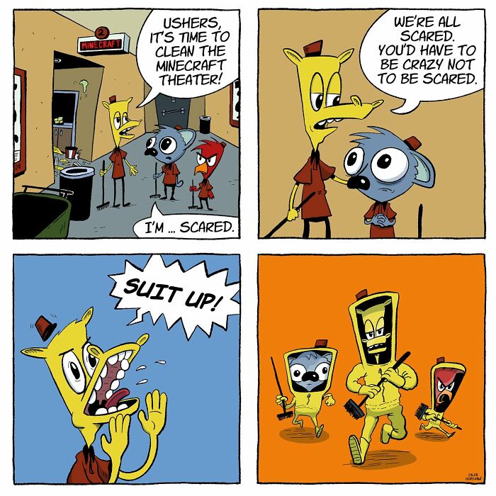 I Love Dark Humor, And These 24 Comics By Caleb Henshaw Caught Me Completely Off Guard