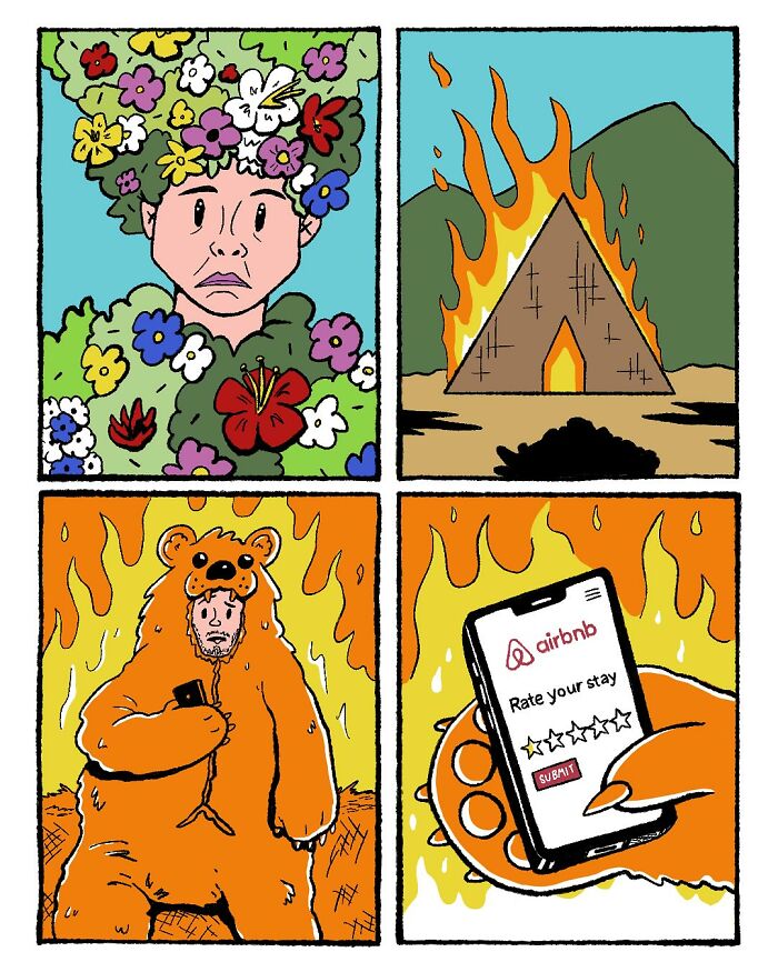 I Love Dark Humor, And These 24 Comics By Caleb Henshaw Caught Me Completely Off Guard