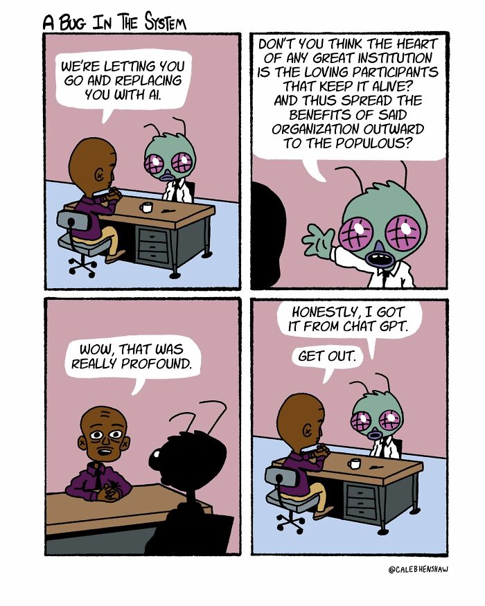 I Love Dark Humor, And These 24 Comics By Caleb Henshaw Caught Me Completely Off Guard
