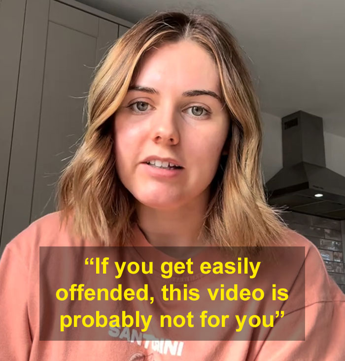 A woman goes viral for her reasons for not having kids, stating a video warning for easily offended viewers. A woman goes viral for her reasons for not having kids, stating a video warning for easily offended viewers.