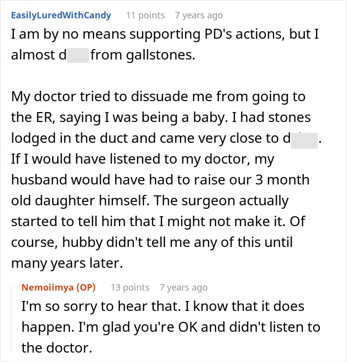 A nurse saving a patient from a Karen's foot, receiving a raise, not fired. A nurse saving a patient from a Karen's foot, receiving a raise, not fired.