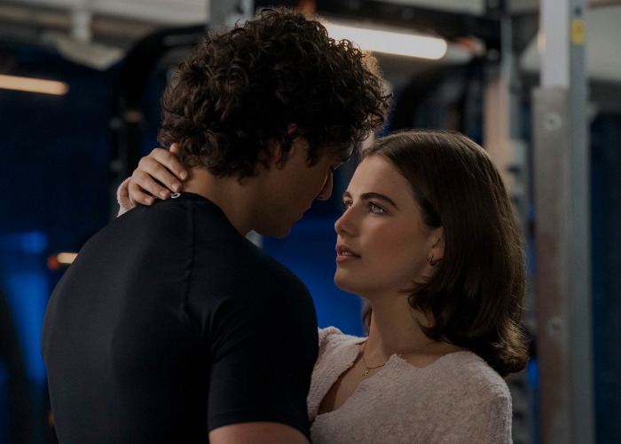 A couple looking intimately at each other, reflecting Gen Z's rejection of intimate acts.