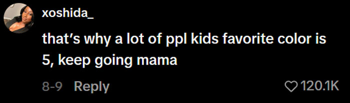 A comment showing support for the mom, despite netizens criticizing mom for her kids morning routine. A comment showing support for the mom, despite netizens criticizing mom for her kids morning routine.