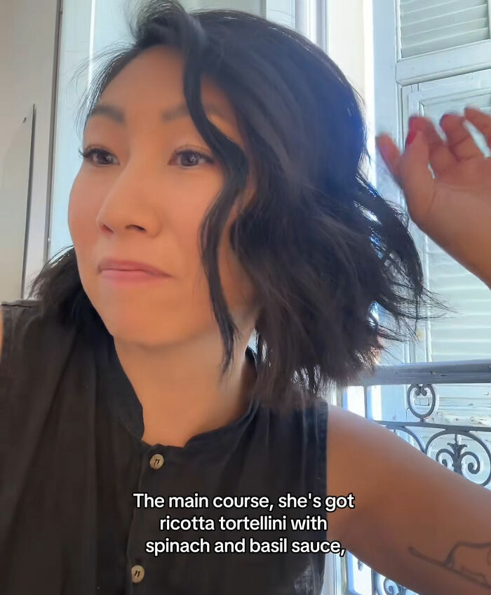 American mom discussing kid's school lunch in France, comparing it to the USA. American mom discussing kid's school lunch in France, comparing it to the USA.